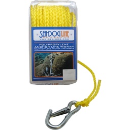 Sea-Dog Poly Pro Anchor Line with Snap - 1/4" x 100' - Yellow